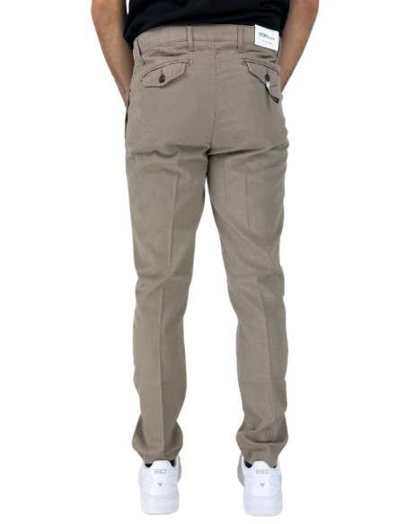 Moro pantalone chino con pences tinto in filo me2530 [bc57a2bc]