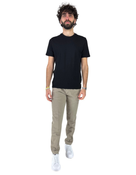 Moro pantalone chino con pences tinto in filo me2530 [b907e5a2]