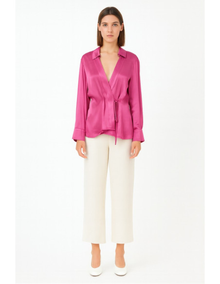 Dairesy camicia elegante da donna in viscosa ss24d0434 [8ef66122]