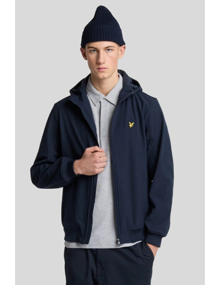 Lyle & Scott giubbotto softshell foderato in pile jk2110v [cb414951]