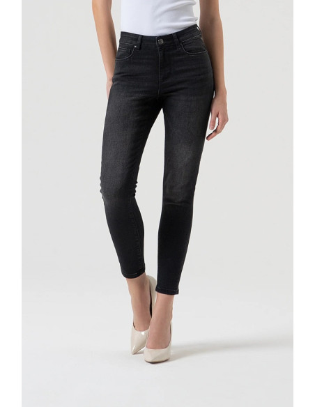 Fracomina jeans slim effetto push up in denim black fp25wv8000d46404 [418d2cda]