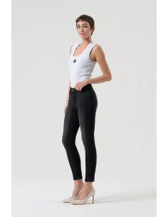 Fracomina jeans slim effetto push up in denim black fp25wv8000d46404 [418d2cda] 2