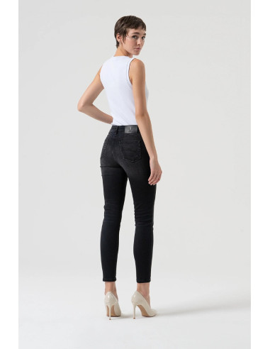 Fracomina jeans slim effetto push up in denim black fp25wv8000d46404 [2fb6aed3]