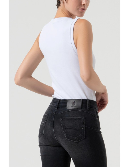 Fracomina jeans slim effetto push up in denim black fp25wv8000d46404 [2ae6e9cd]