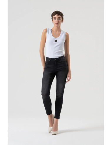 Fracomina jeans slim effetto push up in denim black fp25wv8000d46404 [9dfb28c9]