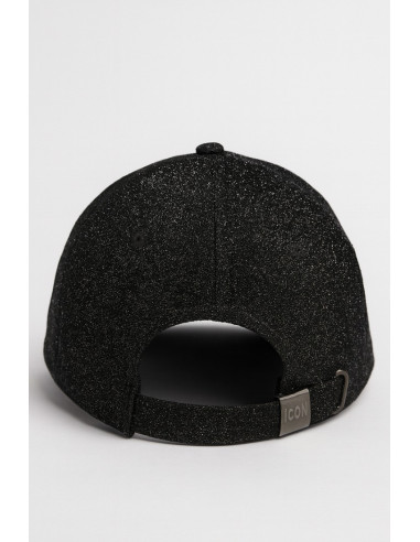 Icon cappello da donna con logo frontale effetto lurex icxf2w6a041 [453f25ed]