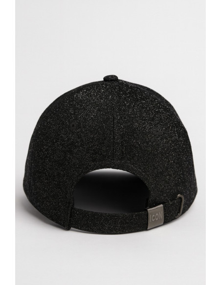 Icon cappello da donna con logo frontale effetto lurex icxf2w6a041 [453f25ed]