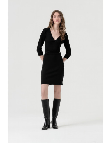 Fracomina abito slim mini in maglia fr25wd5002k55601 [86817738]