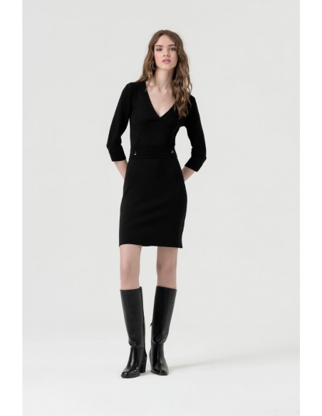 Fracomina abito slim mini in maglia fr25wd5002k55601 [86817738]