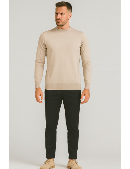 Markup maglia girocollo in lana merino extra fine mk9900154 [11ca57e8]
