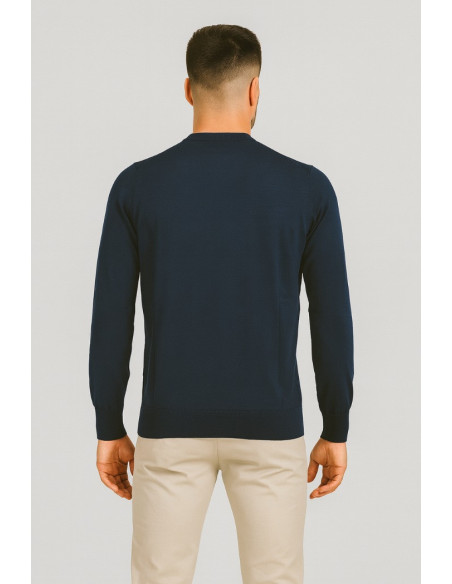 Markup maglia girocollo in lana merino extra fine mk9900154 [ab520df9]