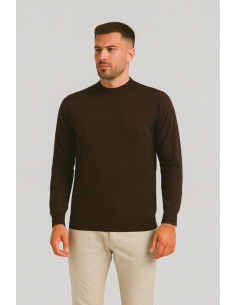 Markup maglia girocollo in lana merino extra fine mk9900154 [0775981d]