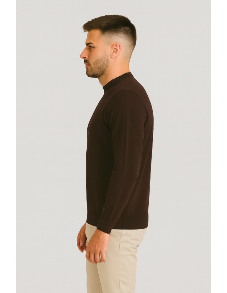Markup maglia girocollo in lana merino extra fine mk9900154 [de53db10]