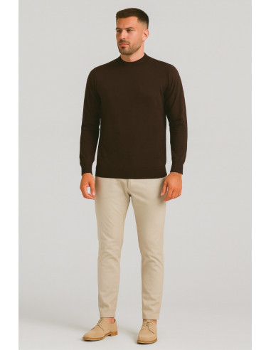 Markup maglia girocollo in lana merino extra fine mk9900154 [6c1e5d0a]