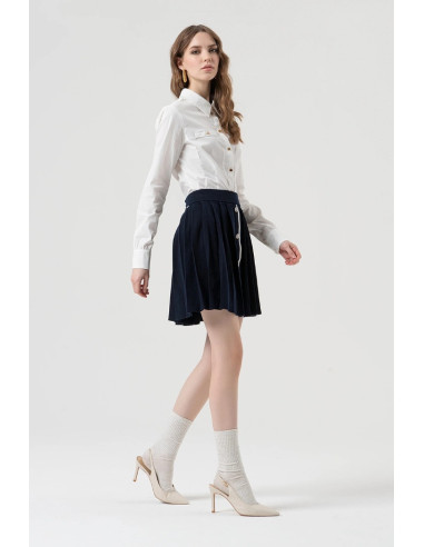 Fracomina gonna slim mini in maglia fr25wg4008k45601 [066c9135]