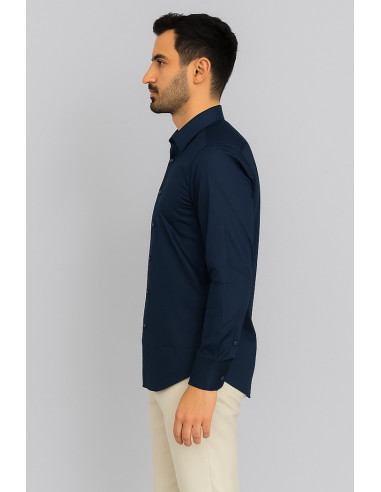 Markup camicia in misto cotone stretch mk23001 [a7e04d01]