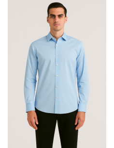 Markup camicia in misto cotone stretch mk23001 [76947edf]