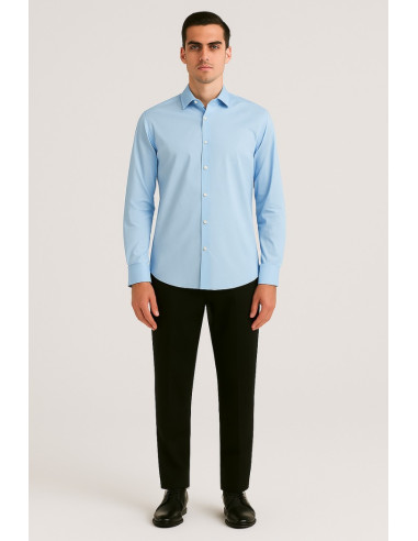 Markup camicia in misto cotone stretch mk23001 [1dffbbc8]
