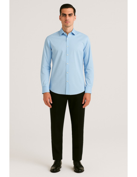 Markup camicia in misto cotone stretch mk23001 [1dffbbc8]