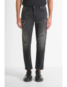 Antony Morato jeans slim fit alla caviglia in denim nero Argon mmdt00264-fa750627-w02148 [37fd6eea]