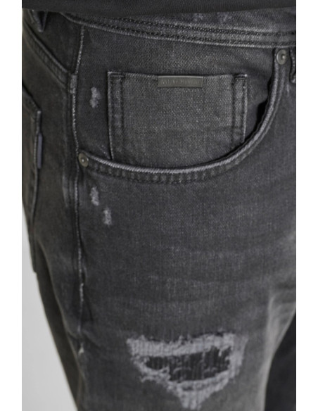 Antony Morato jeans slim fit alla caviglia in denim nero Argon mmdt00264-fa750627-w02148 [59c6ece3]
