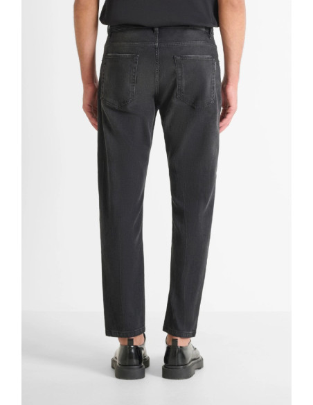Antony Morato jeans slim fit alla caviglia in denim nero Argon mmdt00264-fa750627-w02148 [5c96abfd]
