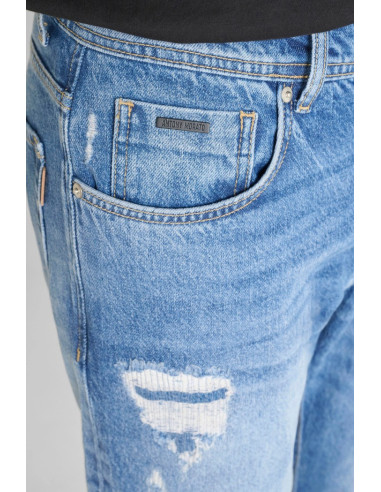 Antony Morato jeans slim fit alla caviglia con strappi Argon mmdt00264-fa750624-w02149 [4017a93d]