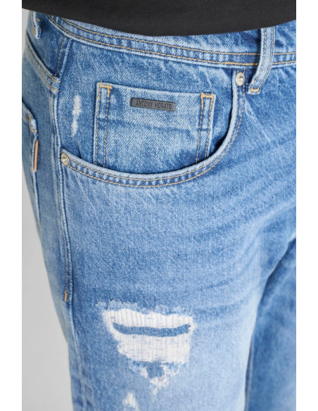 Antony Morato jeans slim fit alla caviglia con strappi Argon mmdt00264-fa750624-w02149 [4017a93d]
