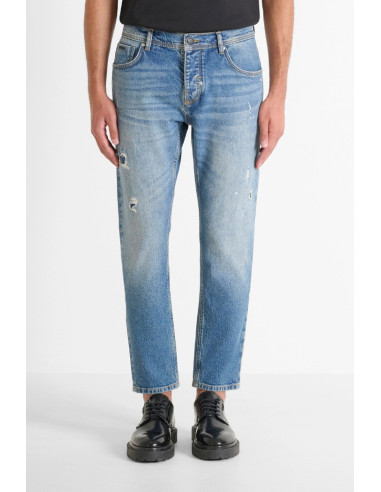 Antony Morato jeans slim fit alla caviglia in denim effetto sfumato Argon mmdt00264-fa750624-w02164 [1126921d]