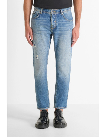 Antony Morato jeans slim fit alla caviglia in denim effetto sfumato Argon mmdt00264-fa750624-w02164 [1126921d]