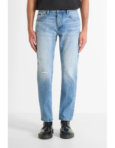 Antony Morato jeans straight fit con lavaggio chiaro Cleve mmdt00267-fa750371-w02155 [5a9343d7]