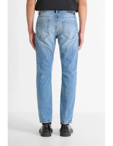 Antony Morato jeans straight fit con lavaggio chiaro Cleve mmdt00267-fa750371-w02155 [34a8c1de]