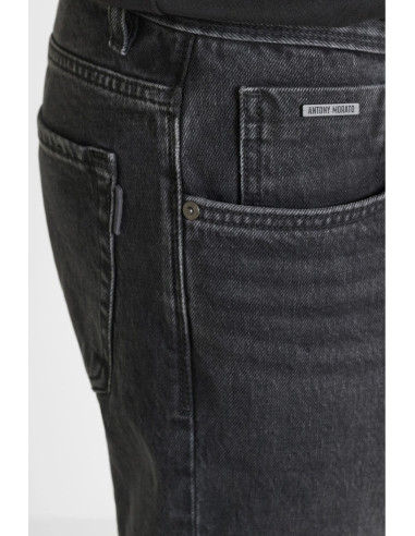 Antony Morato jeans slim straight in denim nero Cleve mmdt00267-fa750369-w02151 [56d36014]