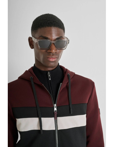 Antony Morato felpa con cappuccio e zip regular fit mmfl01078-fa150168 [66d80c7a]
