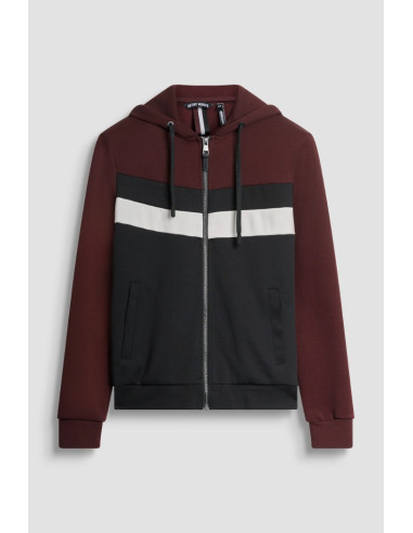 Antony Morato felpa con cappuccio e zip regular fit mmfl01078-fa150168 [d1c5cd7e]