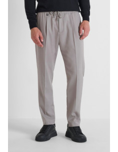 Antony Morato pantaloni regular in twill di misto viscosa Neil mmtr00748-fa600260 [374d8548]