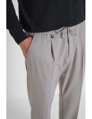 Antony Morato pantaloni regular in twill di misto viscosa Neil mmtr00748-fa600260 [ee6bc645]