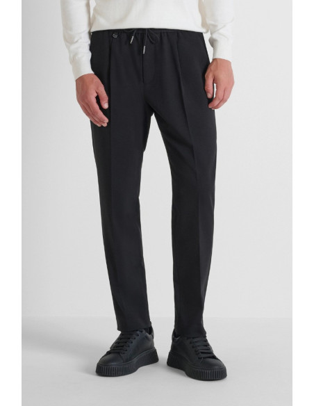 Antony Morato pantaloni regular in twill di misto viscosa Neil mmtr00748-fa600260 [6fc08375]