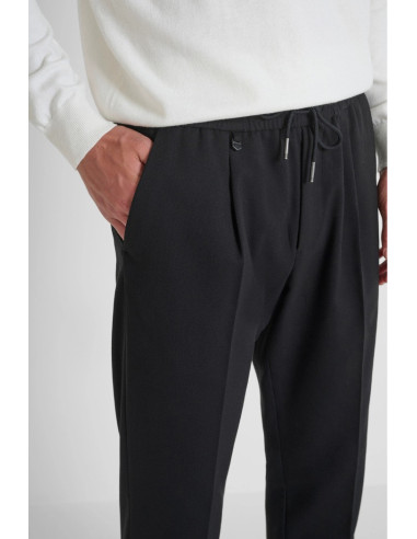 Antony Morato pantaloni regular in twill di misto viscosa Neil mmtr00748-fa600260 [b6e6c078]