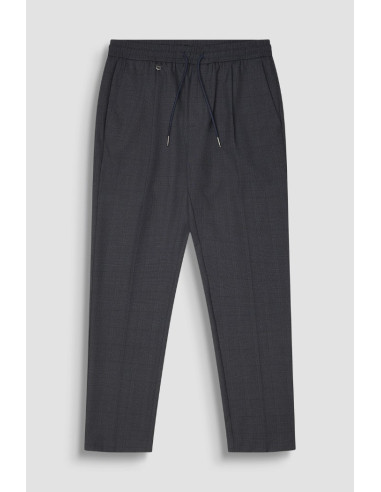 Antony Morato pantaloni regular in misto viscosa a quadri Neil mmtr00748-fa650367 [55c54391]