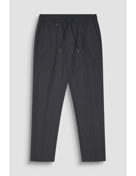 Antony Morato pantaloni regular in misto viscosa a quadri Neil mmtr00748-fa650367 [55c54391]