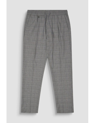 Antony Morato pantaloni regular in misto viscosa a quadri Neil mmtr00748-fa650367 [bd544726]