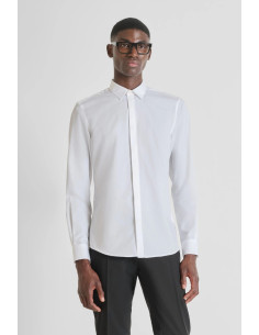 Antony Morato camicia slim fit in cotone easy iron London mmsl00691-fa400078 [f49dfc92]