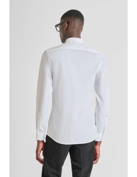 Antony Morato camicia slim fit in cotone easy iron London mmsl00691-fa400078 [9aa67e9b]
