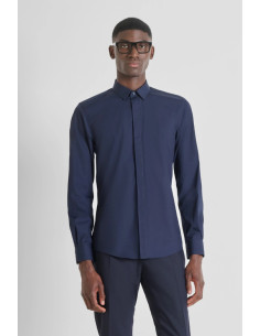 Antony Morato camicia slim fit in cotone easy iron London mmsl00691-fa400078 [6f834694]