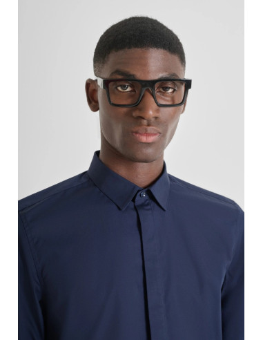 Antony Morato camicia slim fit in cotone easy iron London mmsl00691-fa400078 [b6a50599]
