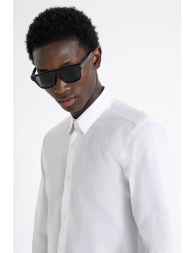 Antony Morato camicia slim fit in cotone easy iron Napoli mmsl00628-fa400078 [55b69784]