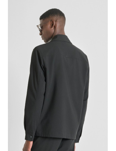 Antony Morato camicia regular fit in misto viscosa elastica mmsl00764-fa600295 [46d98d1a]