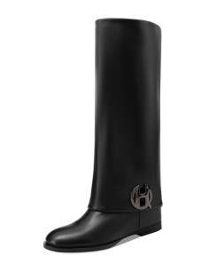 Queen Helena stivale con risvolto e gambale lungo K4072 [f24eae05] 2