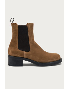 Frau beatles con tacco in pelle scamosciata Softy 82A5 [26f44fd6]